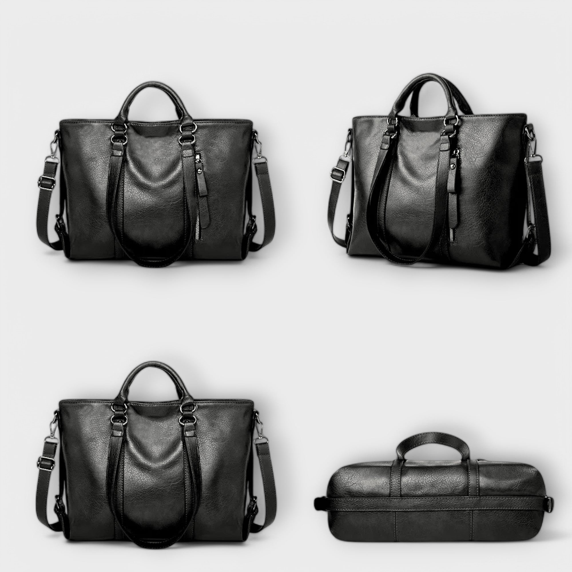 Olivia Collection | Large Leather Tote Bag with Spacious Design | Elegant Accessory for Everyday Use 4