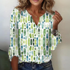 Olivia | Women's Top with Breathable Silk Cotton Fabric | Elegant Blouse for Effortless Style 1