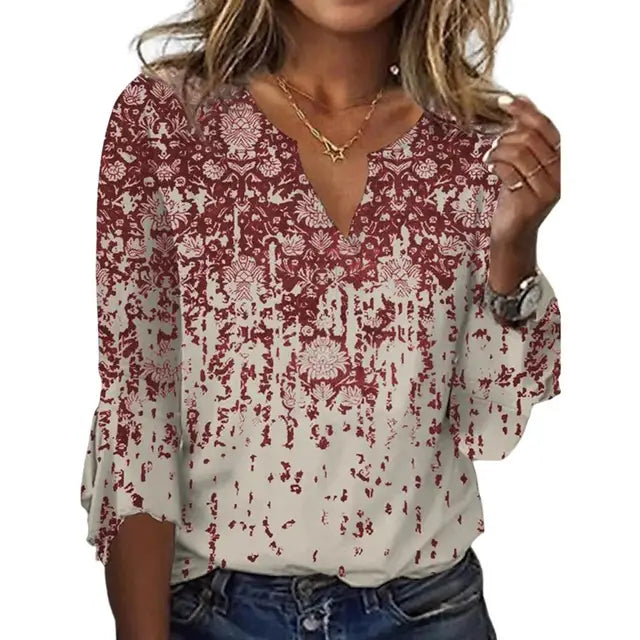 Olivia | Women's Top with Breathable Silk Cotton Fabric | Elegant Blouse for Effortless Style 5