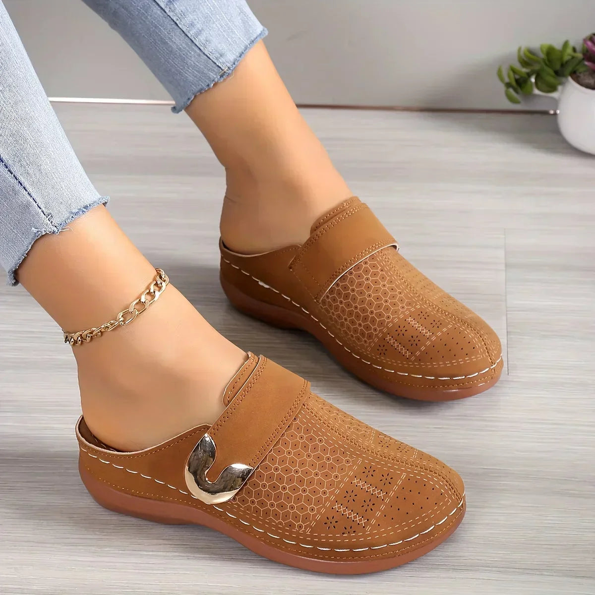 Ophelia | Women's Sandals with Adjustable Wedge & Cushioned Insole | Stylish Comfort for All-Day Wear