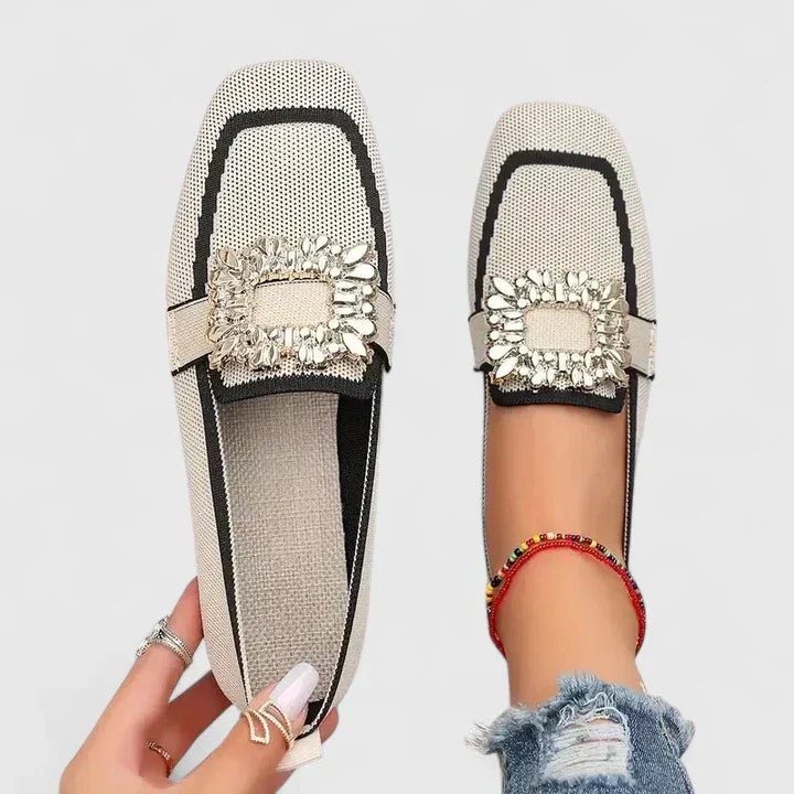 Orthopedic Loafers for Women with Cushioned Footbed | Stylish Black Loafers for All-Day Comfort 0