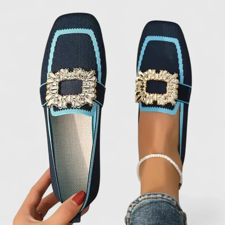 Orthopedic Loafers for Women with Cushioned Footbed | Stylish Black Loafers for All-Day Comfort 1