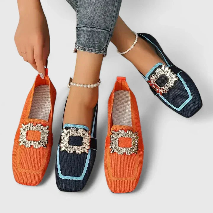 Orthopedic Loafers for Women with Cushioned Footbed | Stylish Black Loafers for All-Day Comfort 2