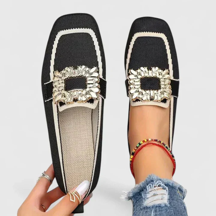 Orthopedic Loafers for Women with Cushioned Footbed | Stylish Black Loafers for All-Day Comfort 3