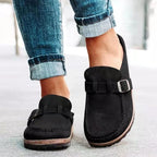 Orthopedic Slip-On Shoes with Ergonomic Fit & Adjustable Strap for All-Day Comfort