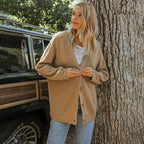 Oversized Women's Knit Cardigan Sweater for Cozy Layering and Comfort 5