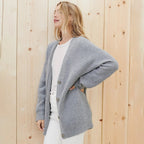 Oversized Women's Knit Cardigan Sweater for Cozy Layering and Comfort 7