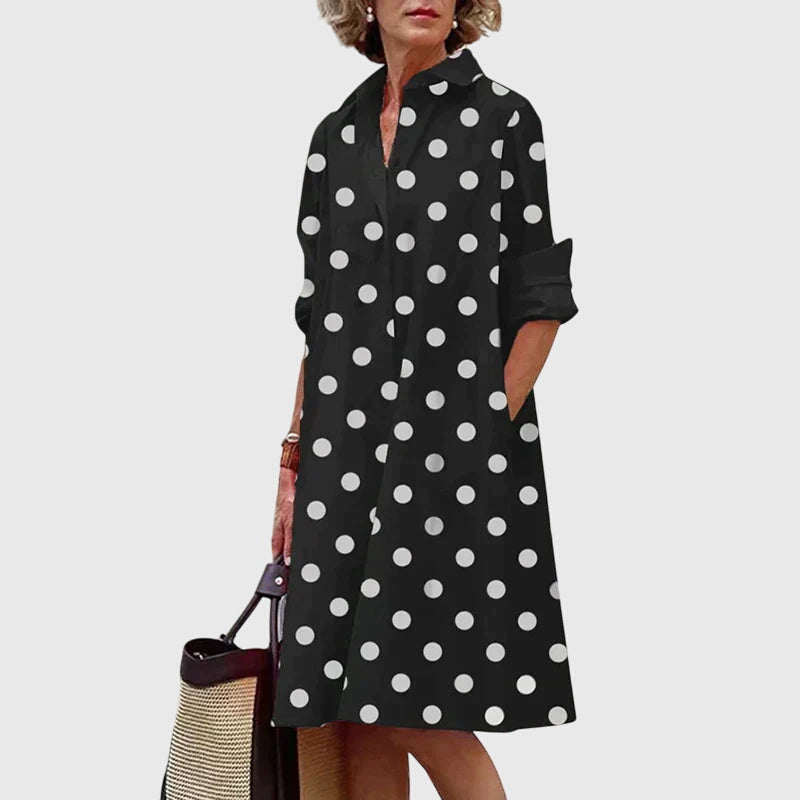 Paige Collection | Casual Dress with Pockets & Relaxed Fit | Effortless Style for Everyday Wear