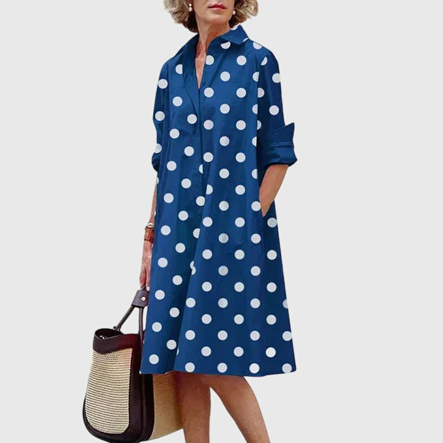 Paige Collection | Casual Dress with Pockets & Relaxed Fit | Effortless Style for Everyday Wear