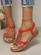 Priscilla Collection | Women's Sandals with Adjustable Straps & Soft Cushioning | Stylish Comfort for All-Day Wear