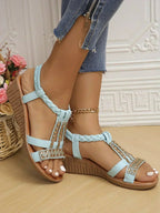 Priscilla Collection | Women's Sandals with Adjustable Straps & Soft Cushioning | Stylish Comfort for All-Day Wear