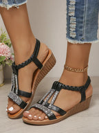 Priscilla Collection | Women's Sandals with Adjustable Straps & Soft Cushioning | Stylish Comfort for All-Day Wear