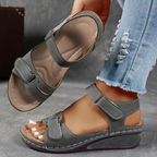 Rae | Women's Platform Wedge Sandals with Cushioned Footbed | Adjustable Strap for All-Day Comfort