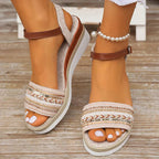 Raven Collection | Women's Sandals with Adjustable Straps & Cushioned Soles | Lightweight Comfort for Summer Style