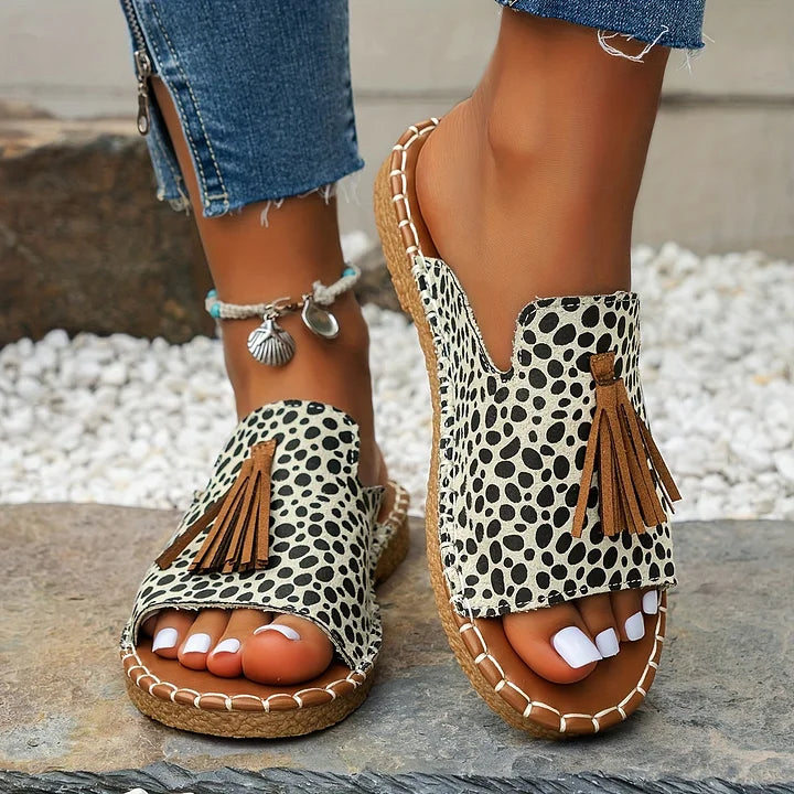 Robin Collection | Flat Sandals Women with Cloud-Soft Footbeds | Vibrant Style for All-Day Comfort