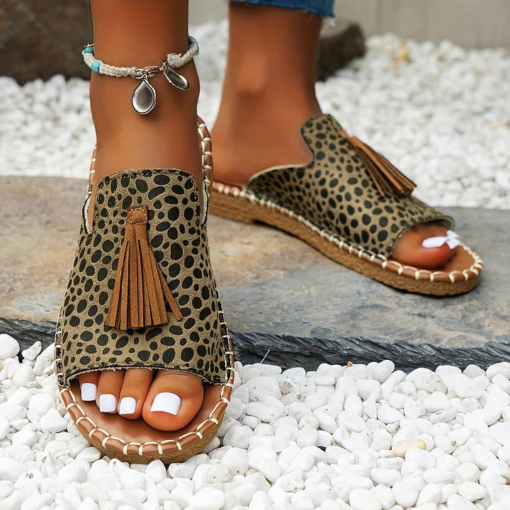 Robin Collection | Flat Sandals Women with Cloud-Soft Footbeds | Vibrant Style for All-Day Comfort
