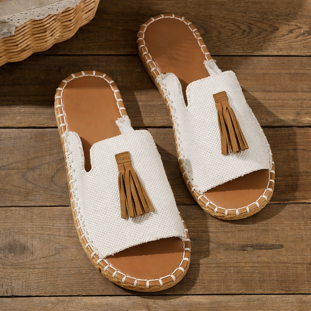 Robin Collection | Flat Sandals Women with Cloud-Soft Footbeds | Vibrant Style for All-Day Comfort