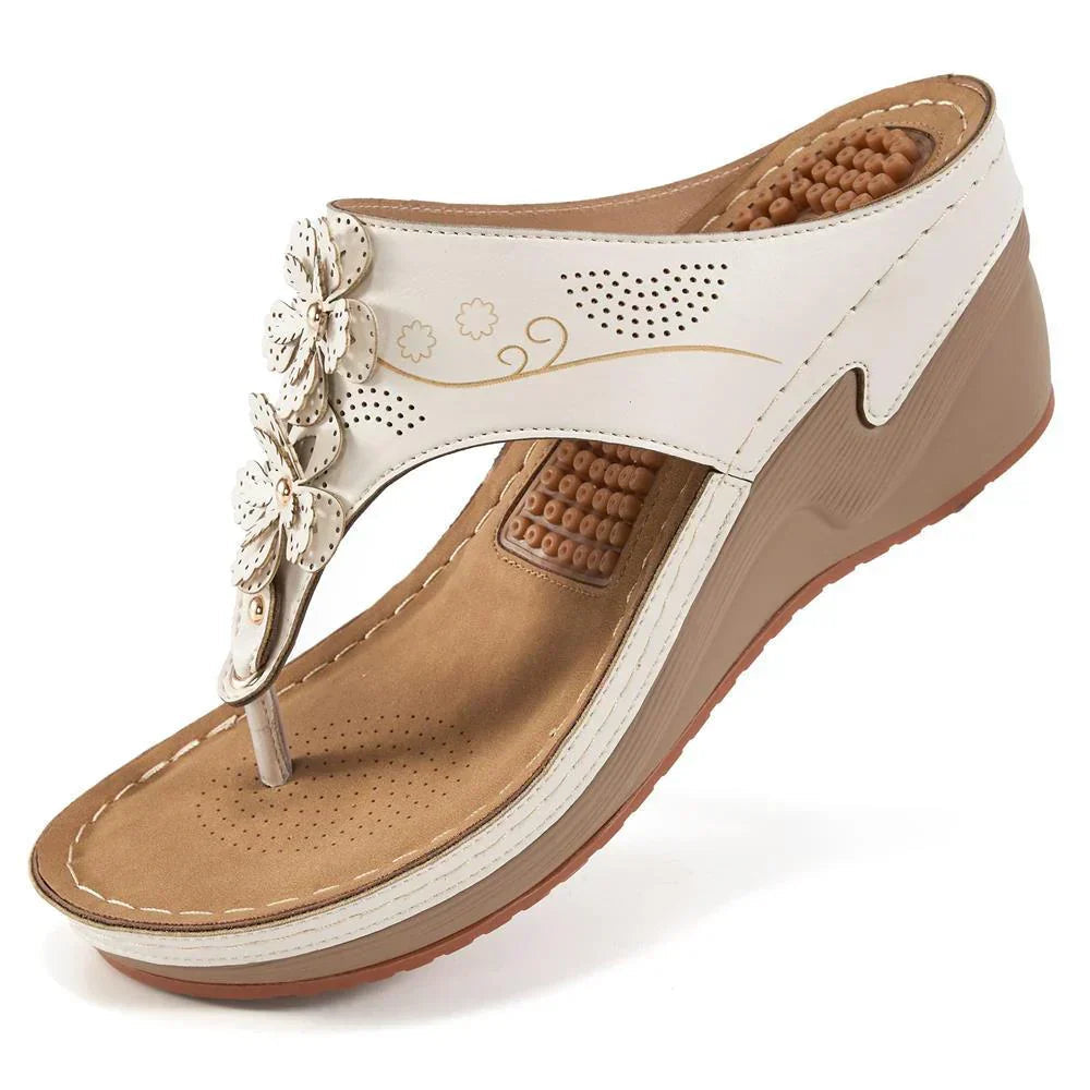 Saffron | Women's Sandals with Orthopedic Arch Support | Elegant Cushioned Footwear for All-Day Comfort