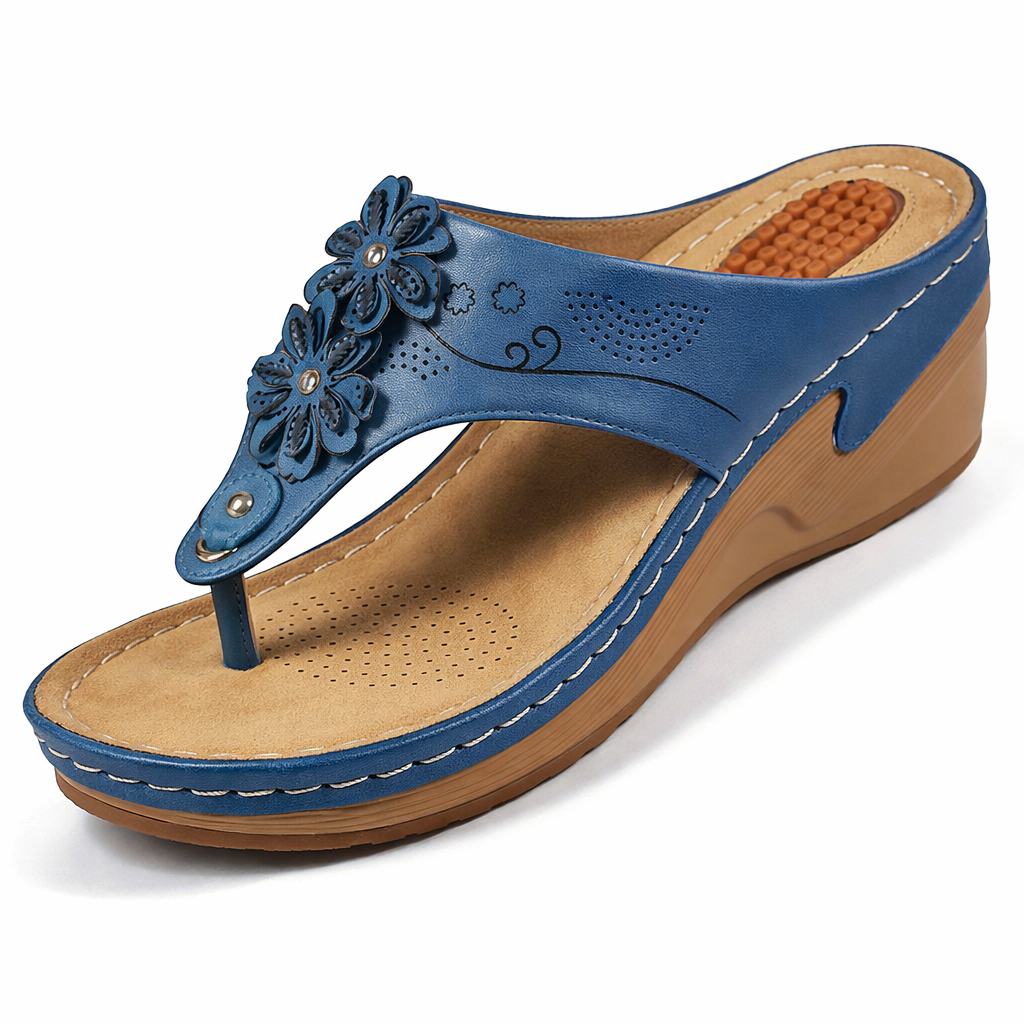 Saffron | Women's Sandals with Orthopedic Arch Support | Elegant Cushioned Footwear for All-Day Comfort