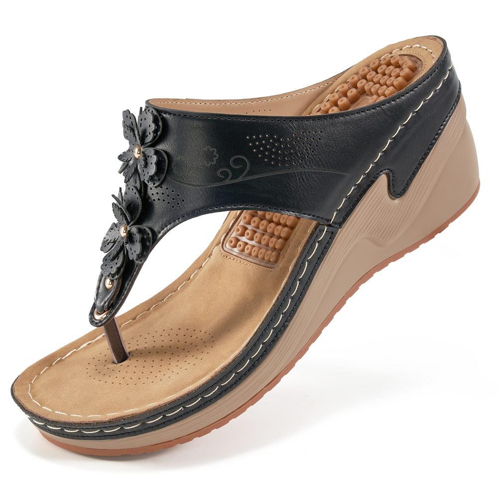 Saffron | Women's Sandals with Orthopedic Arch Support | Elegant Cushioned Footwear for All-Day Comfort