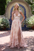 Scarlette Collection | Women's Dress with Elegant Halter Neckline | Flattering Gown for Wedding Guests