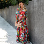 Serena Collection | Women's Maxi Dress with Kimono Sleeves | Effortless Elegance for All-Day Comfort