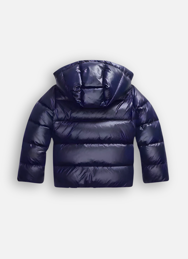 Slim Fit Black Puffer Jacket for Women with Hood - Stylish Winter Coat 2