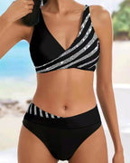 Solange | Women's Bikini Set with Flattering Fit & Vibrant Print | Stylish Swimwear for Summer Fun