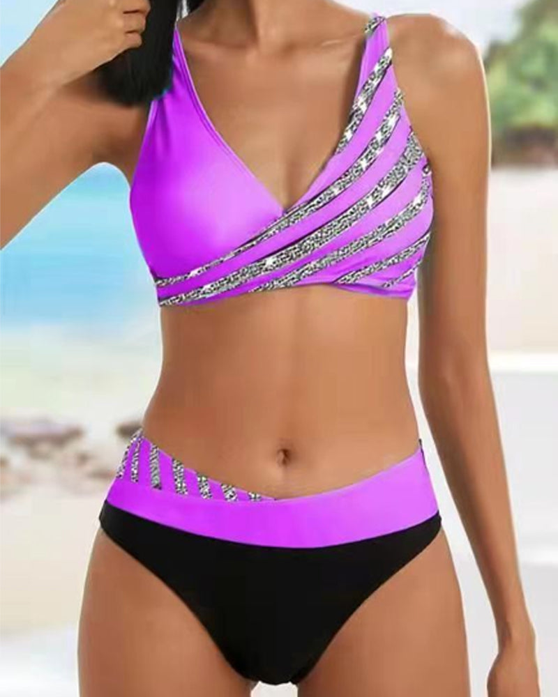 Solange | Women's Bikini Set with Flattering Fit & Vibrant Print | Stylish Swimwear for Summer Fun