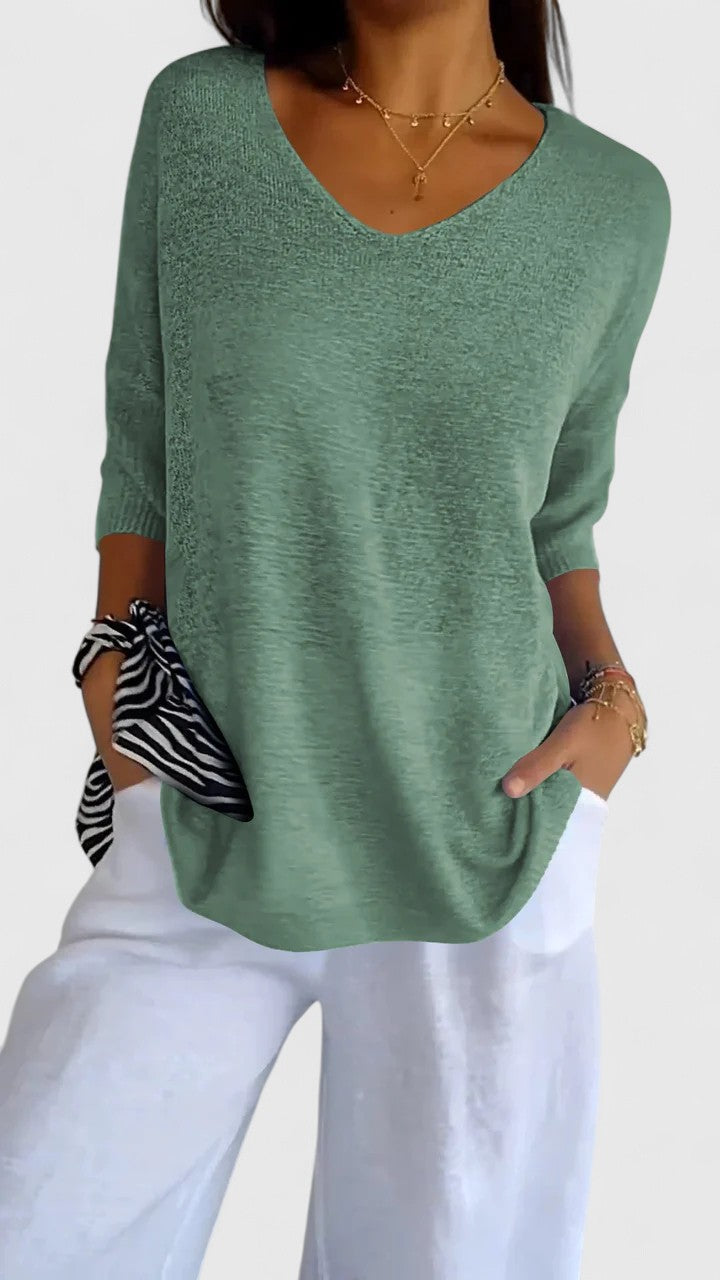 Sonylah | Women's Top with Flattering Fit & Wrinkle-Resistant Style | Versatile Blouse for Effortless Elegance 1