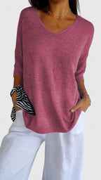 Sonylah | Women's Top with Flattering Fit & Wrinkle-Resistant Style | Versatile Blouse for Effortless Elegance 3
