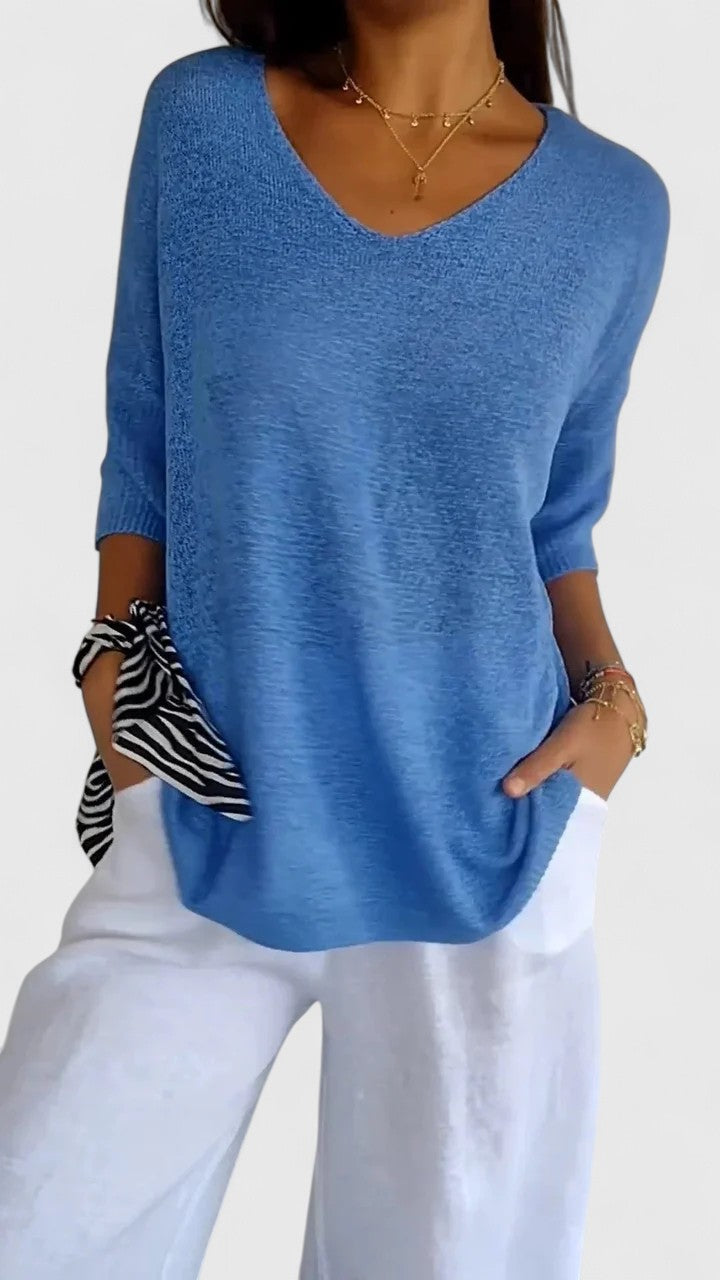 Sonylah | Women's Top with Flattering Fit & Wrinkle-Resistant Style | Versatile Blouse for Effortless Elegance 5