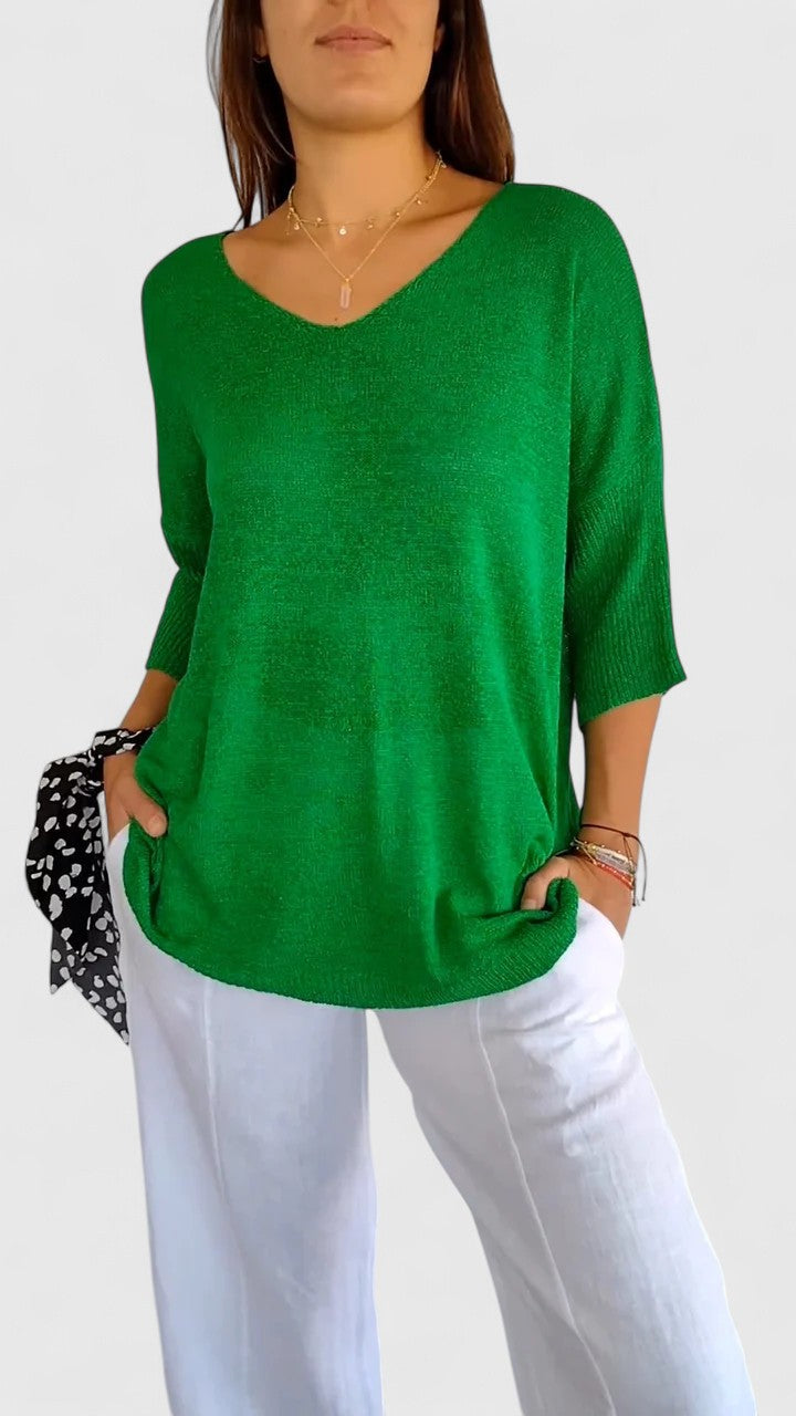 Sonylah | Women's Top with Flattering Fit & Wrinkle-Resistant Style | Versatile Blouse for Effortless Elegance 7