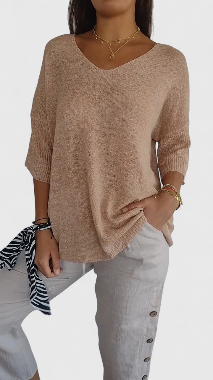 Sonylah | Women's Top with Flattering Fit & Wrinkle-Resistant Style | Versatile Blouse for Effortless Elegance 8