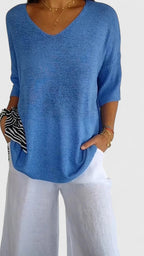 Sonylah | Women's Top with Flattering Fit & Wrinkle-Resistant Style | Versatile Blouse for Effortless Elegance 9