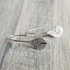 Sterling Silver Earrings with Elegant Dandelion Design | Timeless Jewelry for Any Occasion 3