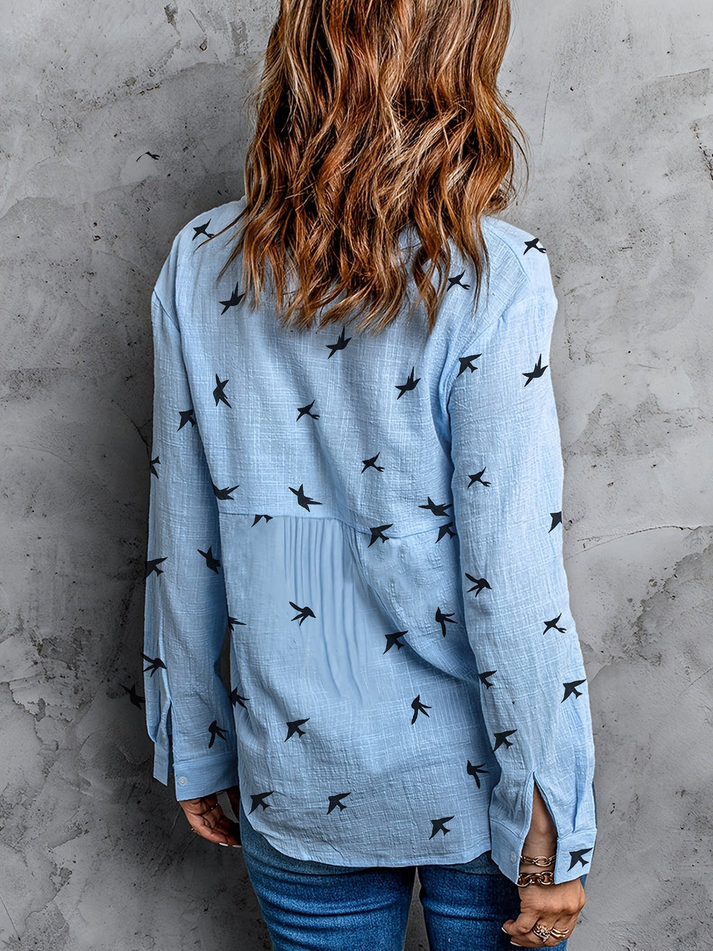 Stylish Button Front Mens Shirt with Printed Design & Functional Closure for Everyday Comfort 4