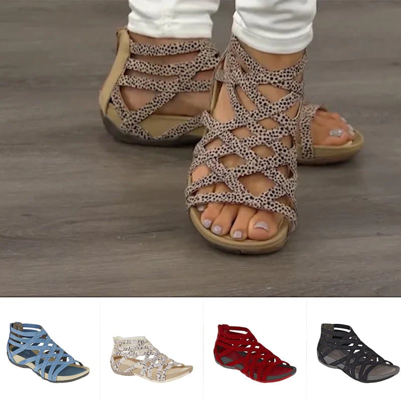 Summer | Women's Sandals with Orthopedic Support & Adjustable Straps | Stylish Comfort for Everyday Wear