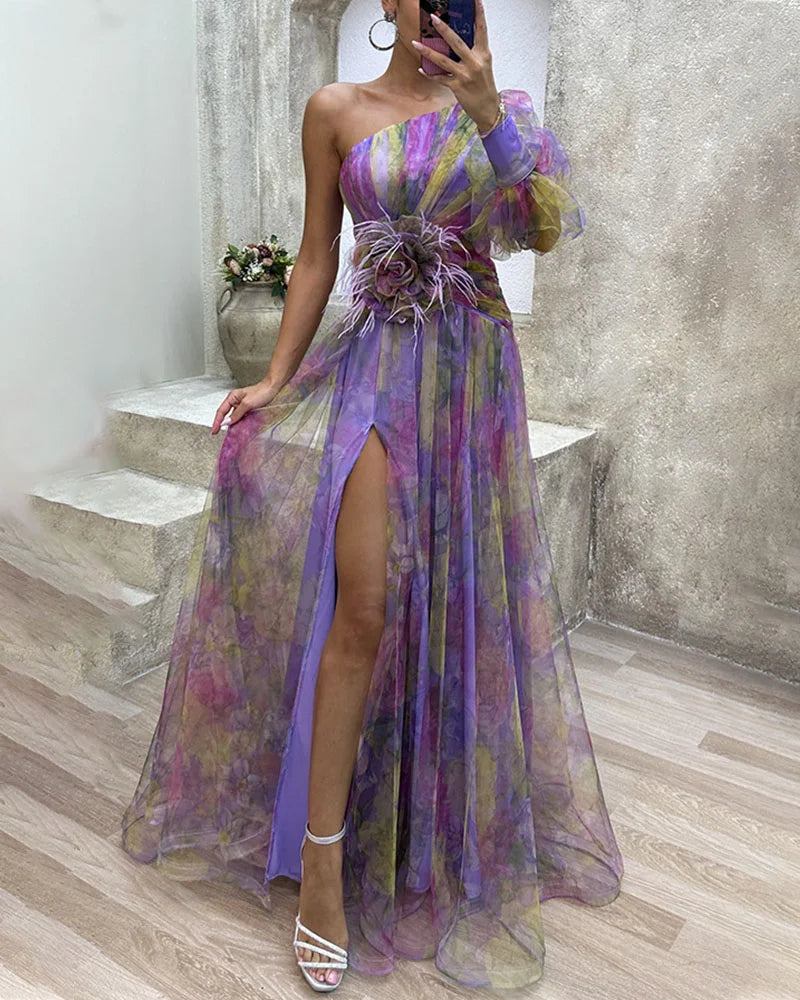 Tallulah | Women's Wrap Dress with Elegant Split Detail | Flattering Design for Timeless Summer Style