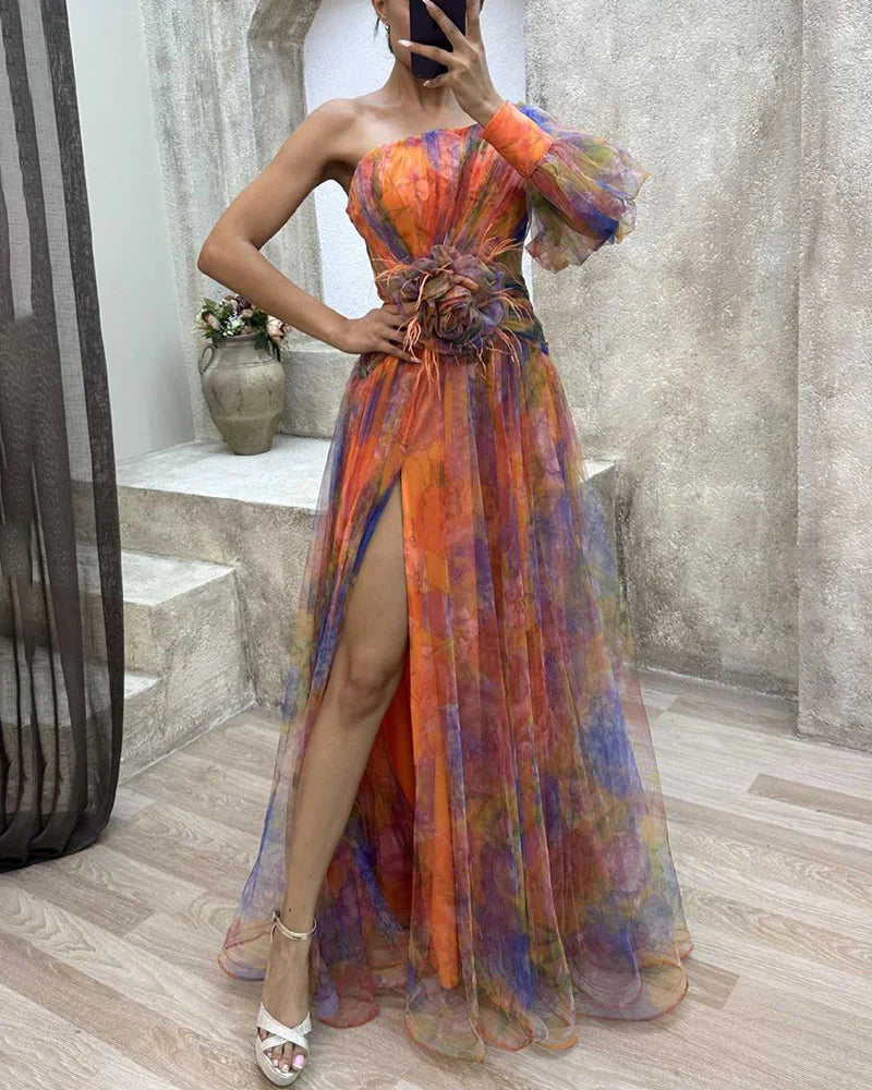Tallulah | Women's Wrap Dress with Elegant Split Detail | Flattering Design for Timeless Summer Style