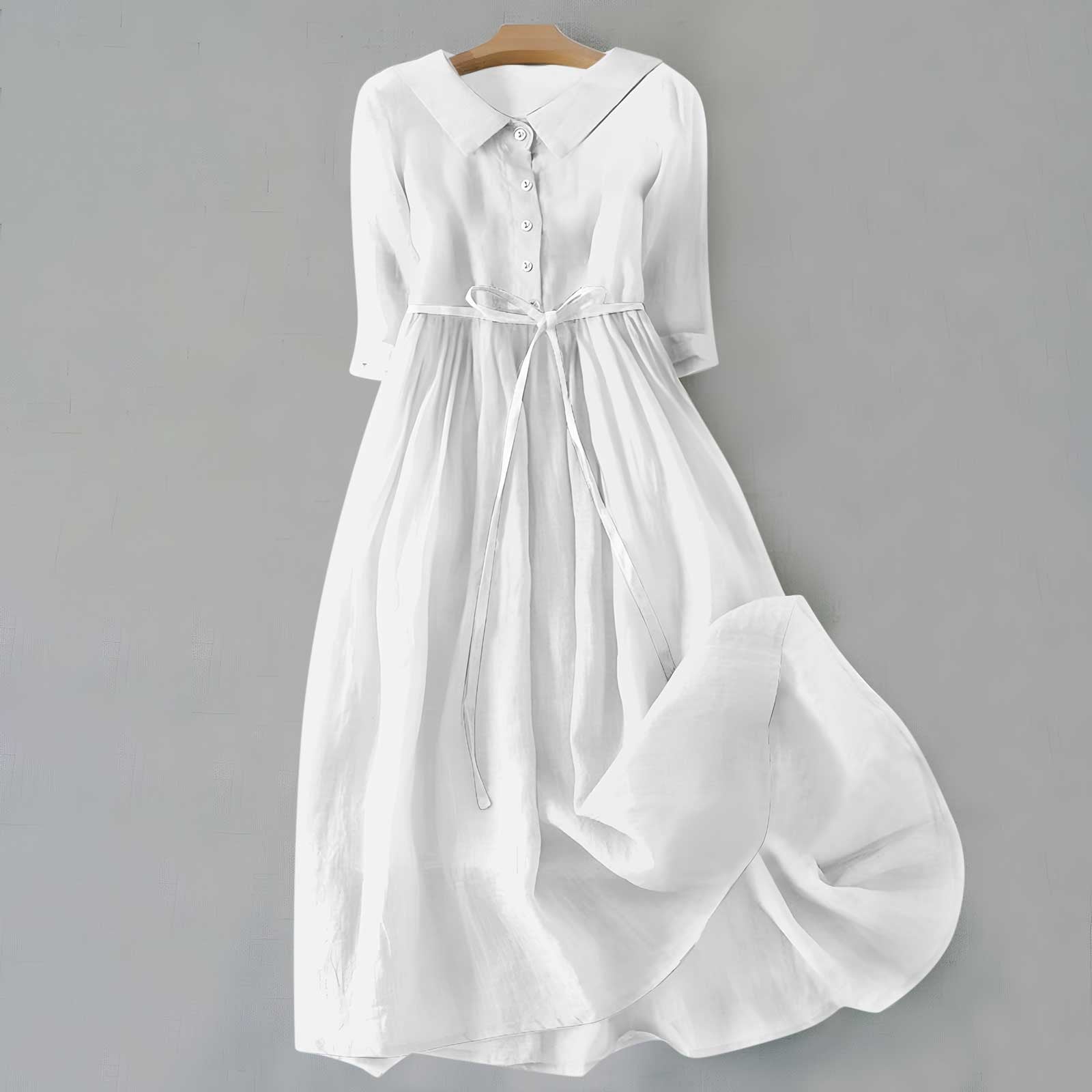 Tammie Collection | Women's Casual Summer Dress with Breathable Fabric | Flattering Fit for All Sizes