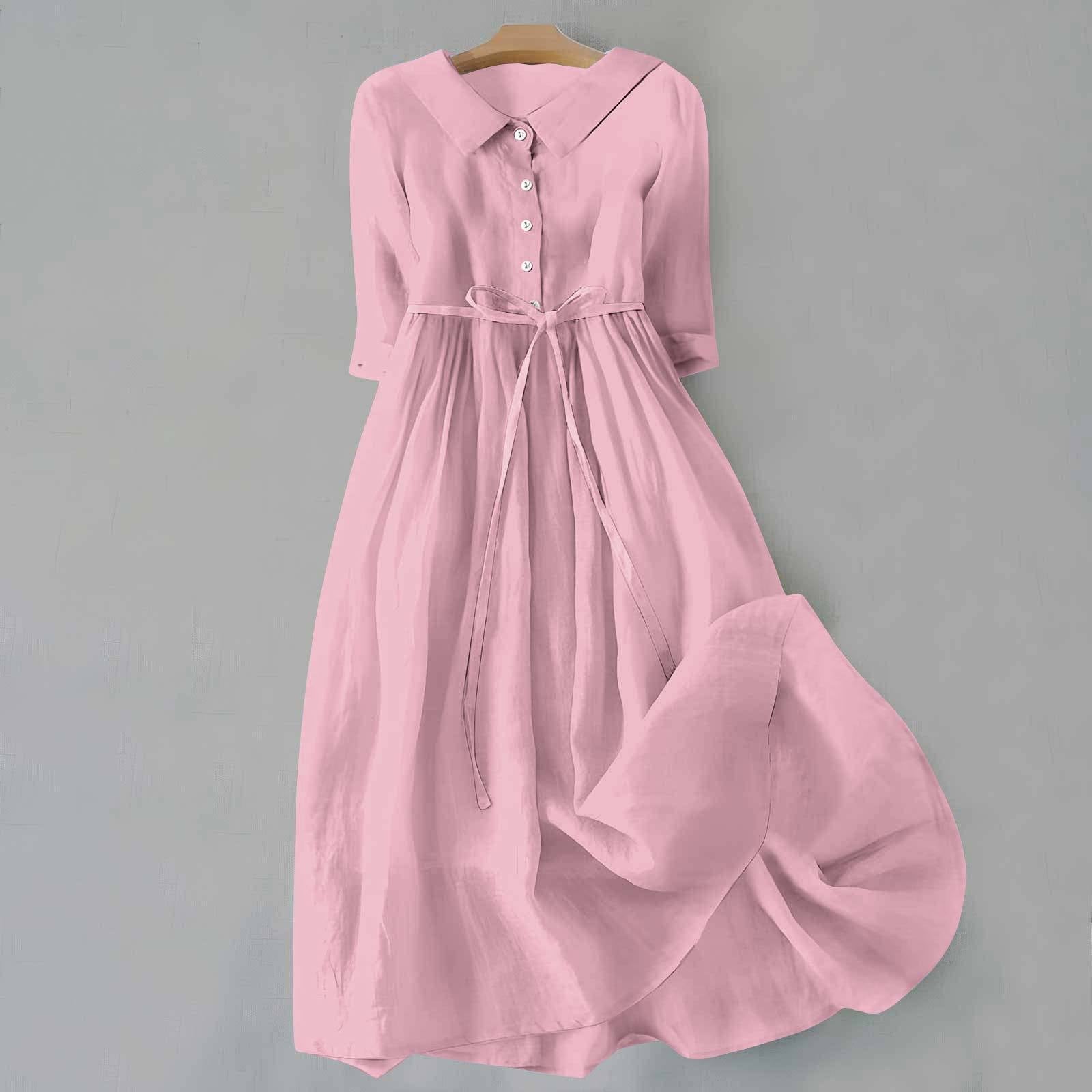 Tammie Collection | Women's Casual Summer Dress with Breathable Fabric | Flattering Fit for All Sizes