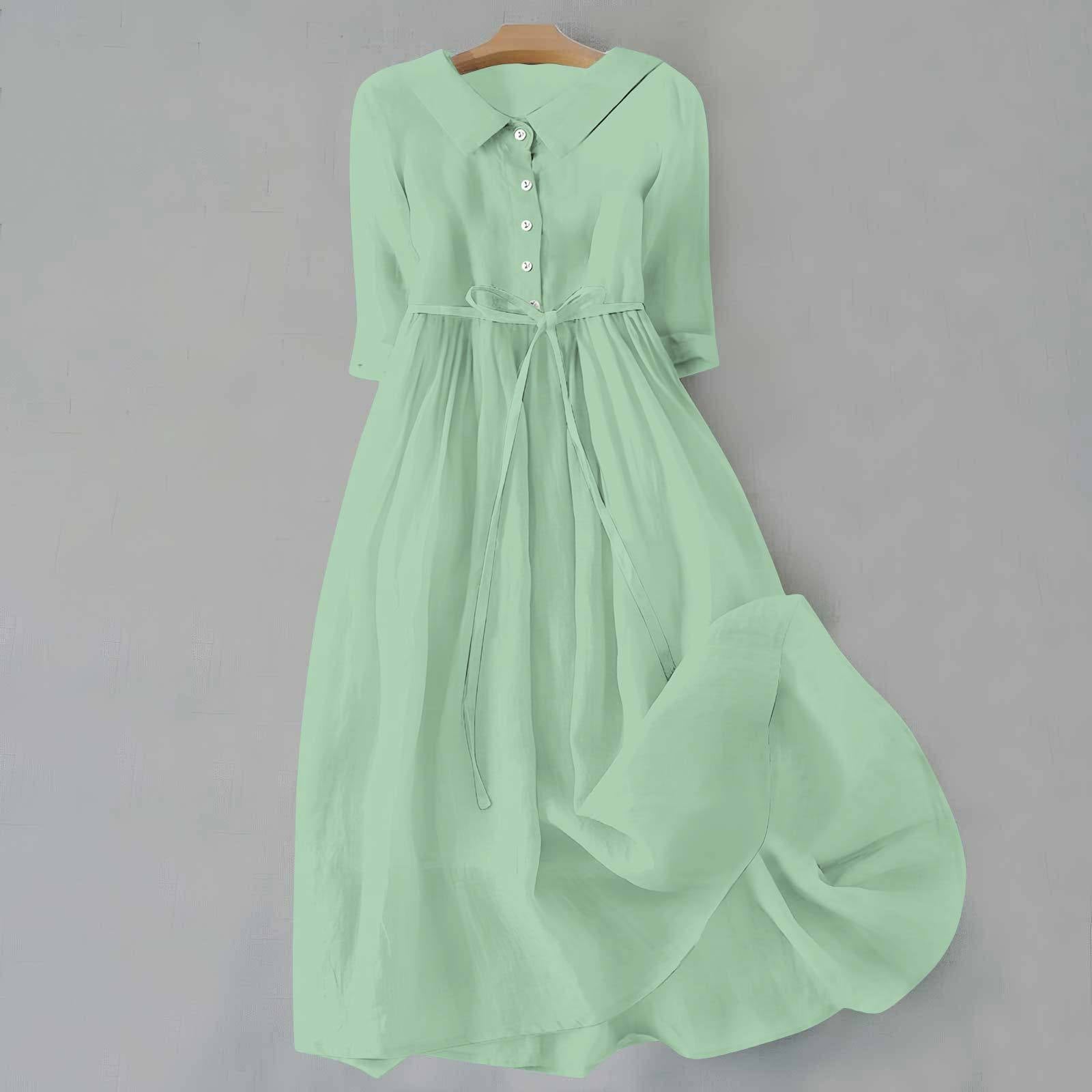 Tammie Collection | Women's Casual Summer Dress with Breathable Fabric | Flattering Fit for All Sizes