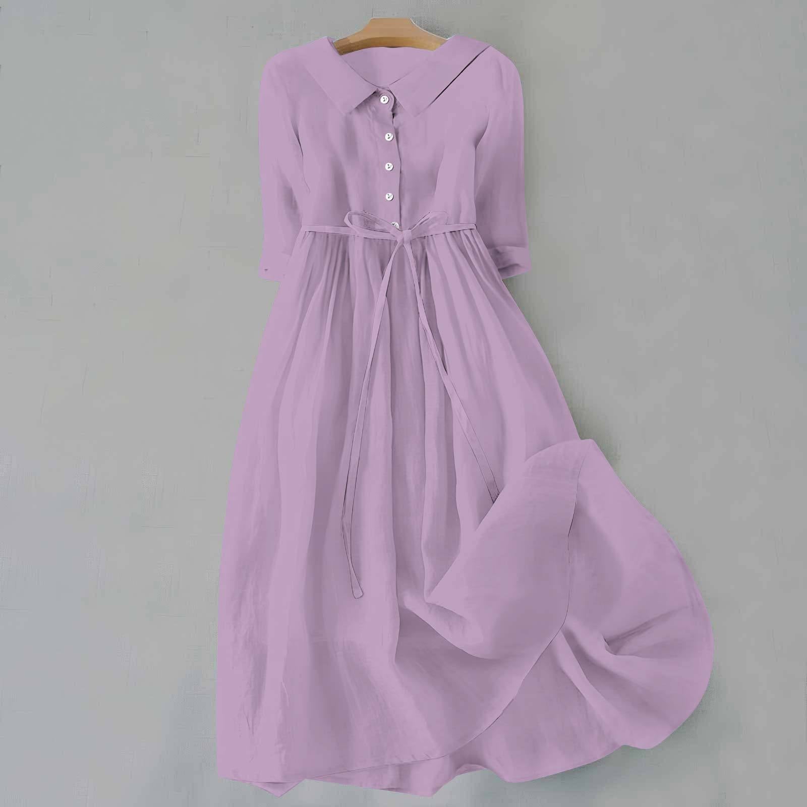 Tammie Collection | Women's Casual Summer Dress with Breathable Fabric | Flattering Fit for All Sizes