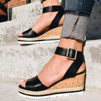 Tamsin | Women's Sandals with Supportive Wedge Heel | Chic Design for All-Day Comfort