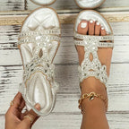 Thea Collection | Women's Sandals with Cushioned Support | Bohemian Style for All-Day Comfort