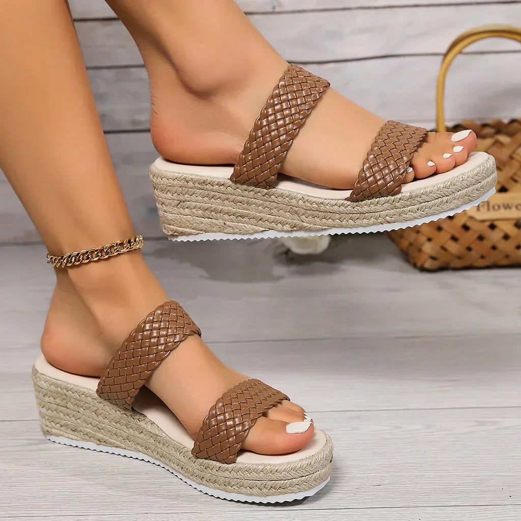 Theodora | Women's Sandals with Cushioned Wedge Design | Elegant Comfort for All-Day Wear