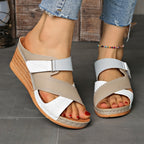 Tulip | Women's Slides with Cushioned Comfort & Stylish Colourblock Design | Elevate Everyday Wear