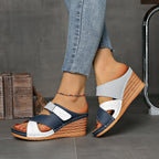 Tulip | Women's Slides with Cushioned Comfort & Stylish Colourblock Design | Elevate Everyday Wear