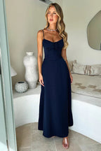 Valentina Collection | Women's Maxi Dress with Flattering Wrap Design | Elegant Evening Wear for Timeless Sophistication